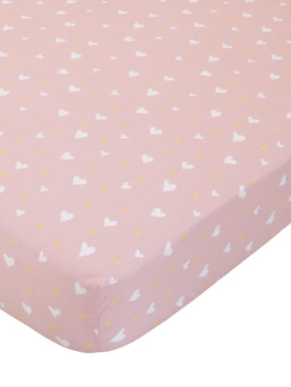 Ellen Degeneres: Heart Crib Sheet